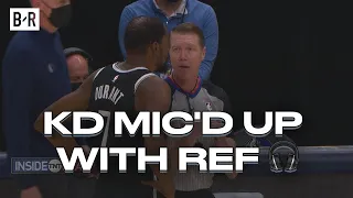 Kevin Durant's Mic'd Up Exchange With This Ref Was Real