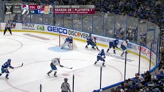 2022 Stanley Cup Final. Avalanche vs Lightning. Game 4 highlights