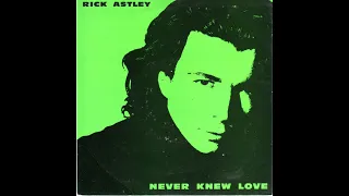 Rick Astley - Never Knew Love [7" Single 45 RPM] 1991