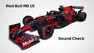 Red Bull Honda Sound Check - Max Verstappen
