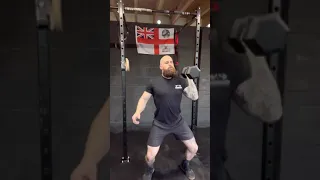 Hang Dumbbell Clean and Jerk