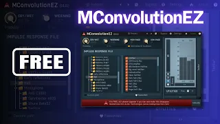 FREE MConvolutionEZ by Melda Production - Sound Demo