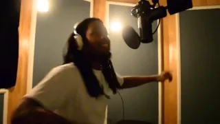 WAKA FLOCKA in the studio