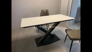 Стол в стиле Лофт. Custom Mebel. Москва / Loft style dining table