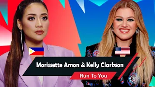 Morissette Amon & Kelly Clarkson - Run To You Cover Reaction