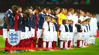 England & France sing La Marseillaise at Wembley Stadium | Snapshots