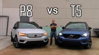 2021 Volvo XC40 T5 R-Design VS 2021 Volvo XC40 P8 R-Design