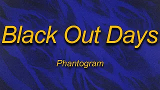 Phantogram - Black Out Days (sped up) Lyrics | If i could paint the sky tiktok song