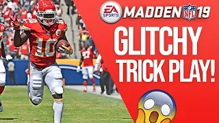 This Madden 19 Trick Play CHEATS! - Very Hard To Stop..