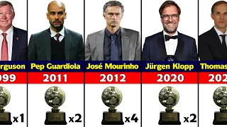 Best Club Coach Of The Year 1996 - 2021.