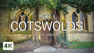 Beautiful English villages in The Cotswolds (PART 1) | United Kingdom 4K