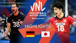 🇩🇪 GER vs. 🇯🇵 JPN - Highlights Week 3 | Men's VNL 2022