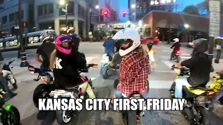 Kansas City First Friday: Grom stunt ride