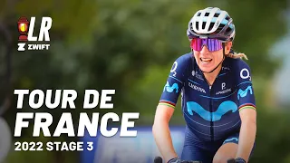 Van Vleuten Survives Sickness Struggles | Tour de France Femmes avec Zwift Stage 3 2022