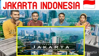 Reaction On Jakarta, Indonesia 🇮🇩 - by drone.