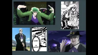 My dad guesses Jojo characters