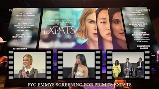 Highlights from the FYC Emmys screening for Prime's Expats #nicolekidman #expats #briantee #primefyc