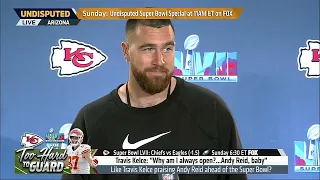 UNDISPUTED - Skip and Shannon debate reasons why Travis Kelce is the GOAT