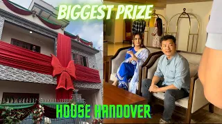 House handover -Biggest Prize | Dayahang Rai | Swastima Khadka | Binod Bhandari