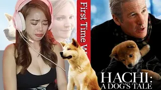 Hachi : A Dog's Tale had me crying so much! (2009) || FIRST TIME WATCHING! #moviereaction #hachiko
