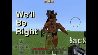 [Minecraft/FNaF] FNaF Universe Mod, but it’s for MINECRAFT MCPE!!!