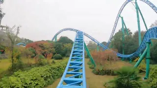 Intamin Mega Lite Coaster at Happy Valley Shanghai 4K POV