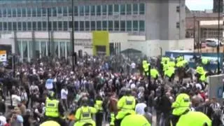 Sunderland 3-0 Newcastle - Sunderland Derby Violence Arrests (14/04/2013)