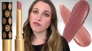New GUCCI Rouge de Beaute Brilliant Glow & Care Lipstick  | Swatches & Review