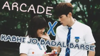 School 2017 || Arcade x kabhi jo badal barse || Story In Hindi || Korean Drama