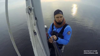 Яхтинг на Beneteau в Балтийском море / Sailing on Beneteau in Baltic sea