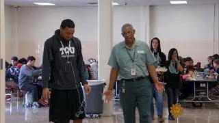 High school janitor goes above and beyond