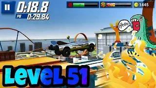 HOT WHEELS: RACE OFF - Level 51 Walkthrough ( with Speed cars & Got ⭐⭐⭐ in All level ) Hutch Games