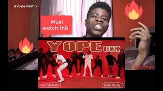 Reacting To New Innoss'B Ft Diamond Platnumz - Yope Remix (REACTION VIDEO)