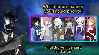 [Blue Archive] Future banner until 3rd Anniversary and after