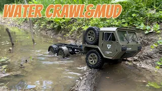 WATER CRAWLING&MUD UPGRADED 6X6? 370 MOTOR AND METAL PARTS