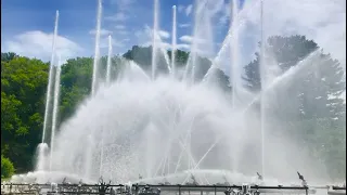 LONGWOOD GARDENS Fountain Show Up Close - 2019 HD