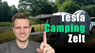 Das erste Tesla Camping Zelt Europas