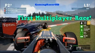 F1 2014 Online - First Multiplayer Race! (1080p HD)