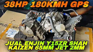 ENJIN Y15ZR SHAH KAIZEN 65MM JET 2MM JUAL HARGA RM500 JE? | SALIN ENJIN Y15