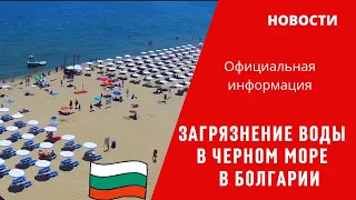 2023 июнь Болгария состояние воды в Черном море Солнечный Берег, Святой Влас. Райффайзен новости