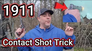 1911 Contact Shot Trick / Avoiding Malfunctions 👍