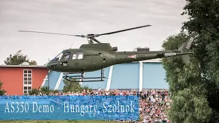 Hungarian Air Force - AS350 Demo - Hungary, Szolnok