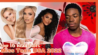 Miss Teen USA 2022 – TOP 16 HEADSHOTS