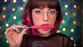 ASMR rock candy yeti mouth sounds / no talking