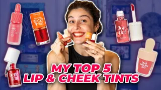 My Top 5 Lip & Cheek Tints Right now!