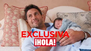 Fernando Verdasco, un papá campeón con su hijo Miguel en ¡HOLA!