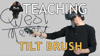 Teaching Tilt Brush: Oculus Quest Differences