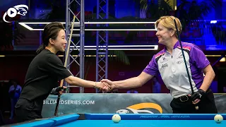 Last 16 ▸ Allison Fisher vs Xiaoting Pan ▸ Predator WPA World 10-Ball Women's Championship 2023