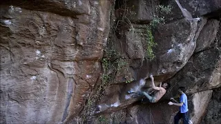 Pinball, 7b+ (sit). Albarracín