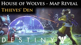 Destiny - House of Wolves Map Reveal - Theives' Den Gameplay